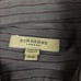 Burberry London Mens 16 - 41 Striped Button Up Dress Shirt Gray Cotton Size