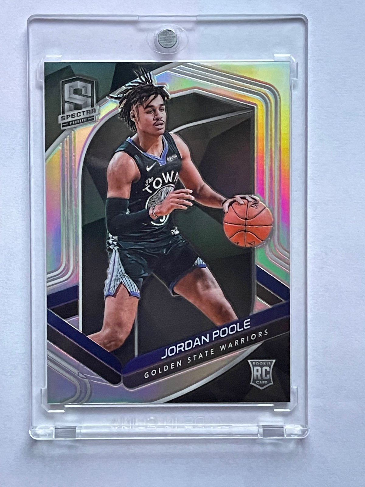 2020 spectra silver rookie Jordan Poole