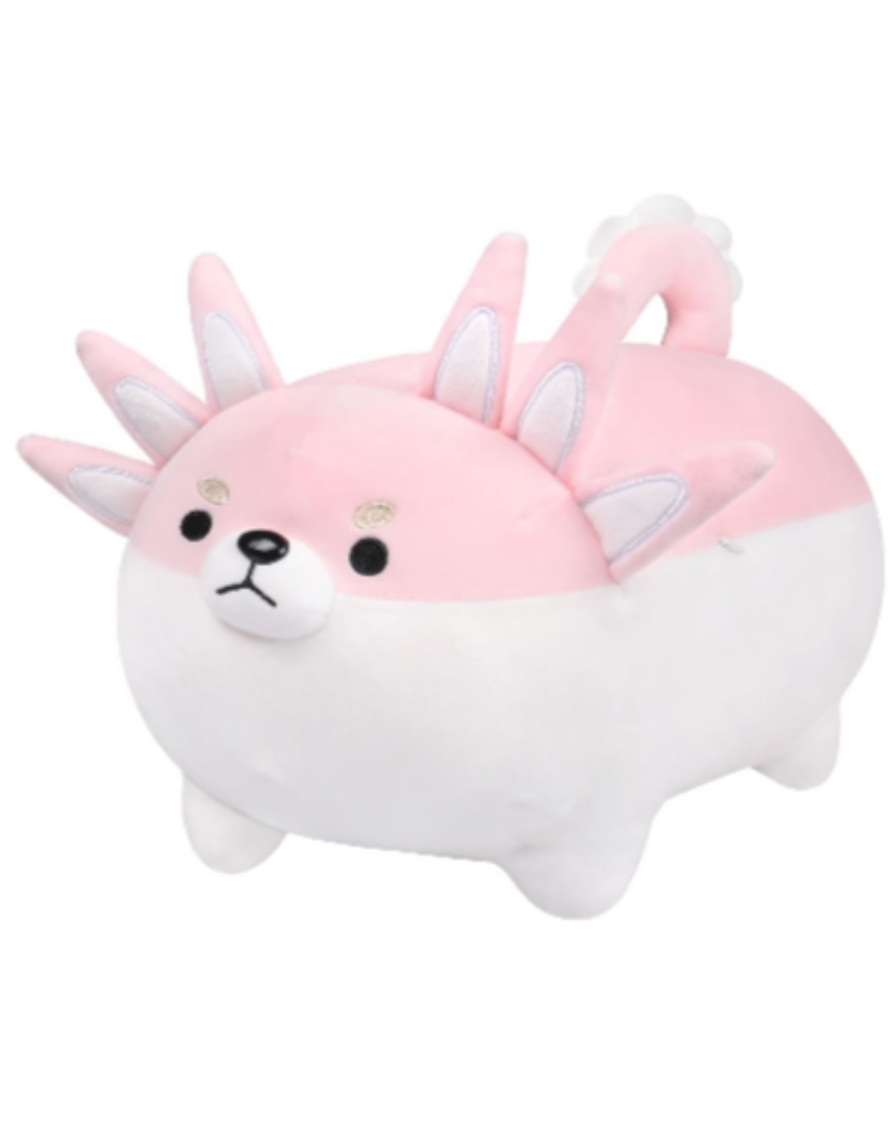 Auspicious beginning Axolotl Shiba Inu Plush Toy Anime Angry Axolotl Corgi Kawai