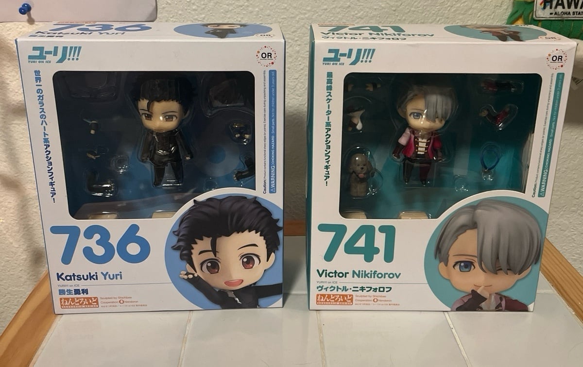 Yuri on ice Nendoroids