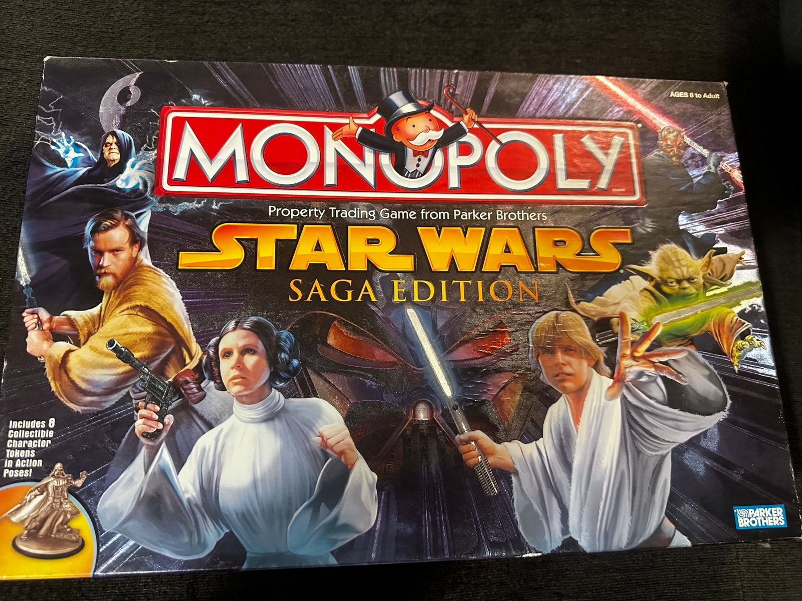 Monopoly Star Wars Complete Saga Edition Board Game complete