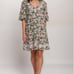 NWT Johnny Was Women's Rebekah Poplin Mini Dress Size L