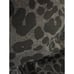 LOFT Black Leopard Print stretch skirt Size XS