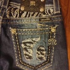 NWOT Ladies Miss Me Jeans Size 28x35