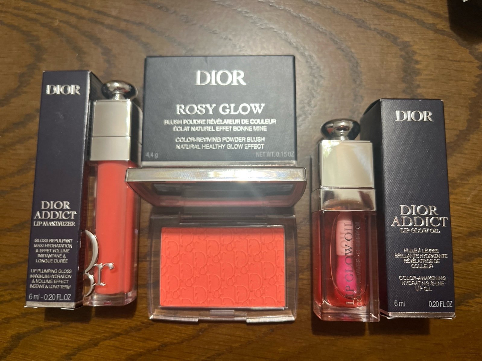 Dior Lip & Cheek 061 Poppy Coral Bundle