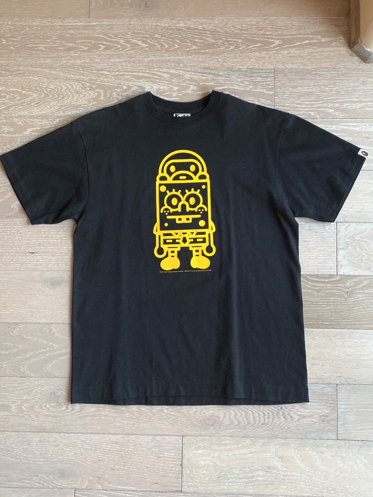 A Bathing Ape*Sponge Bob collaboration T Shirt L size