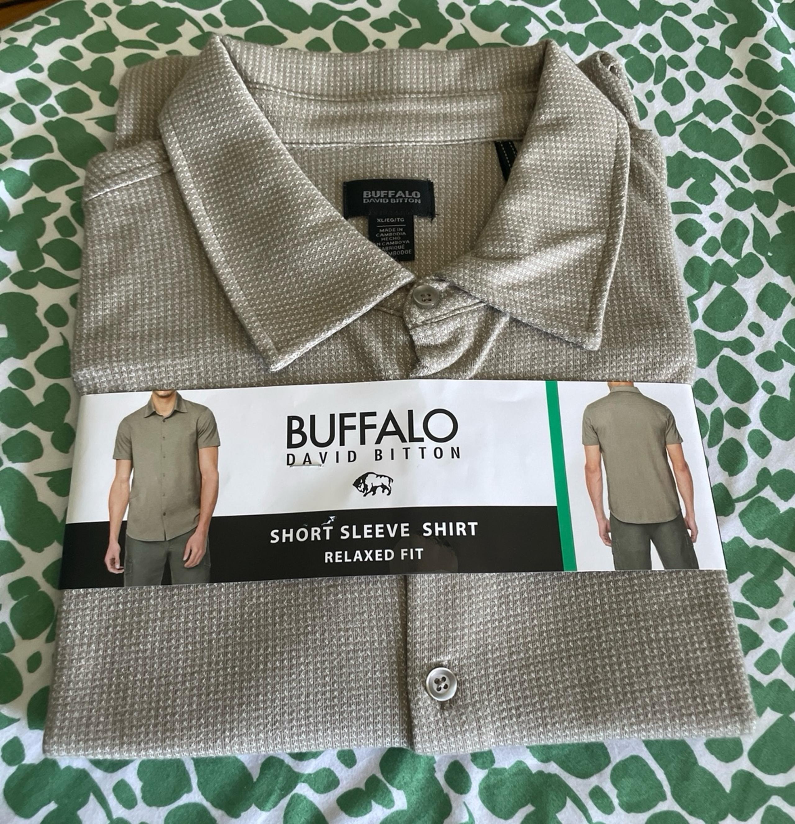 NEW Men buffalo David Bitton Shirt