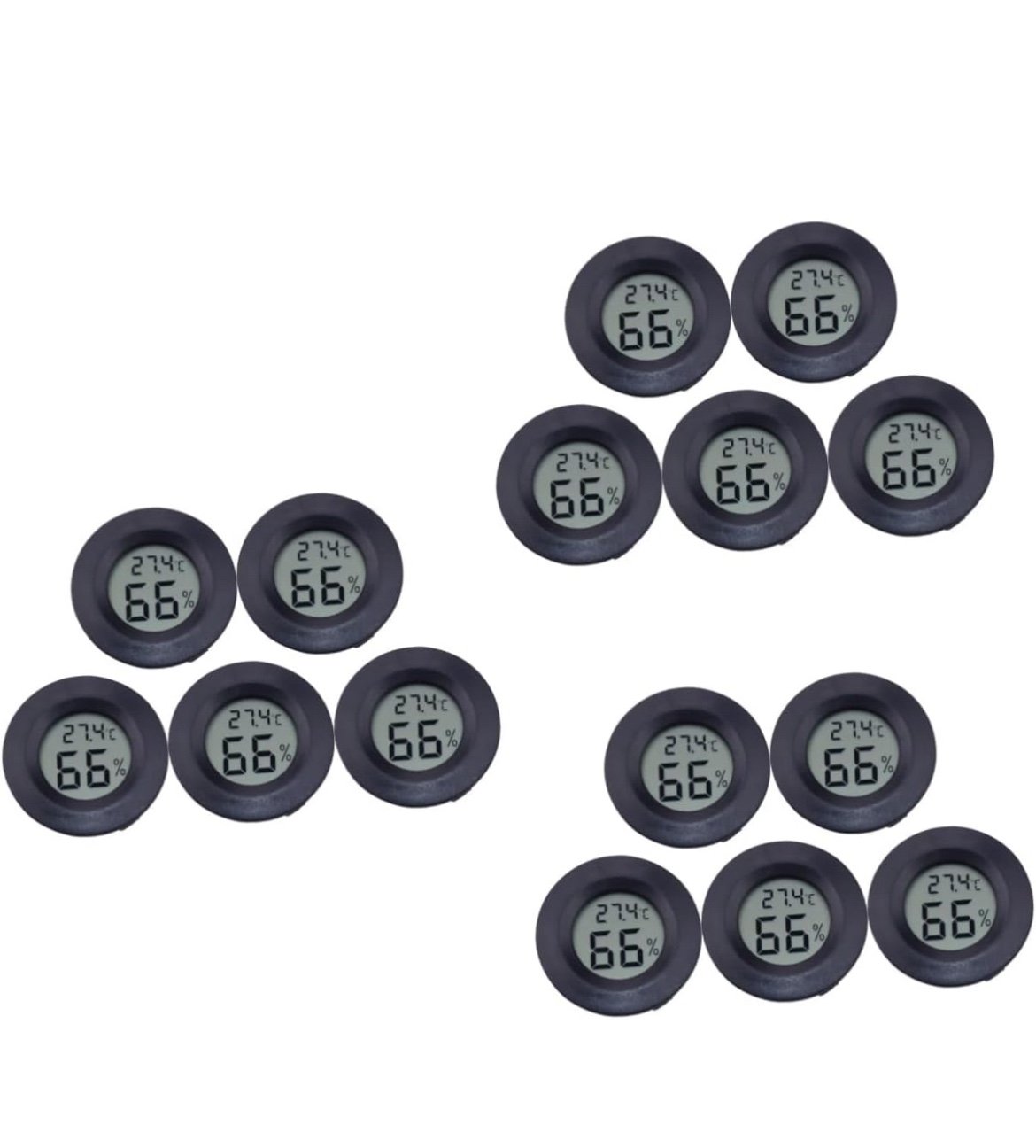 16 pcs Digital Glass Animals Indoor Humidity Meter Wireless reptilians Reptiles