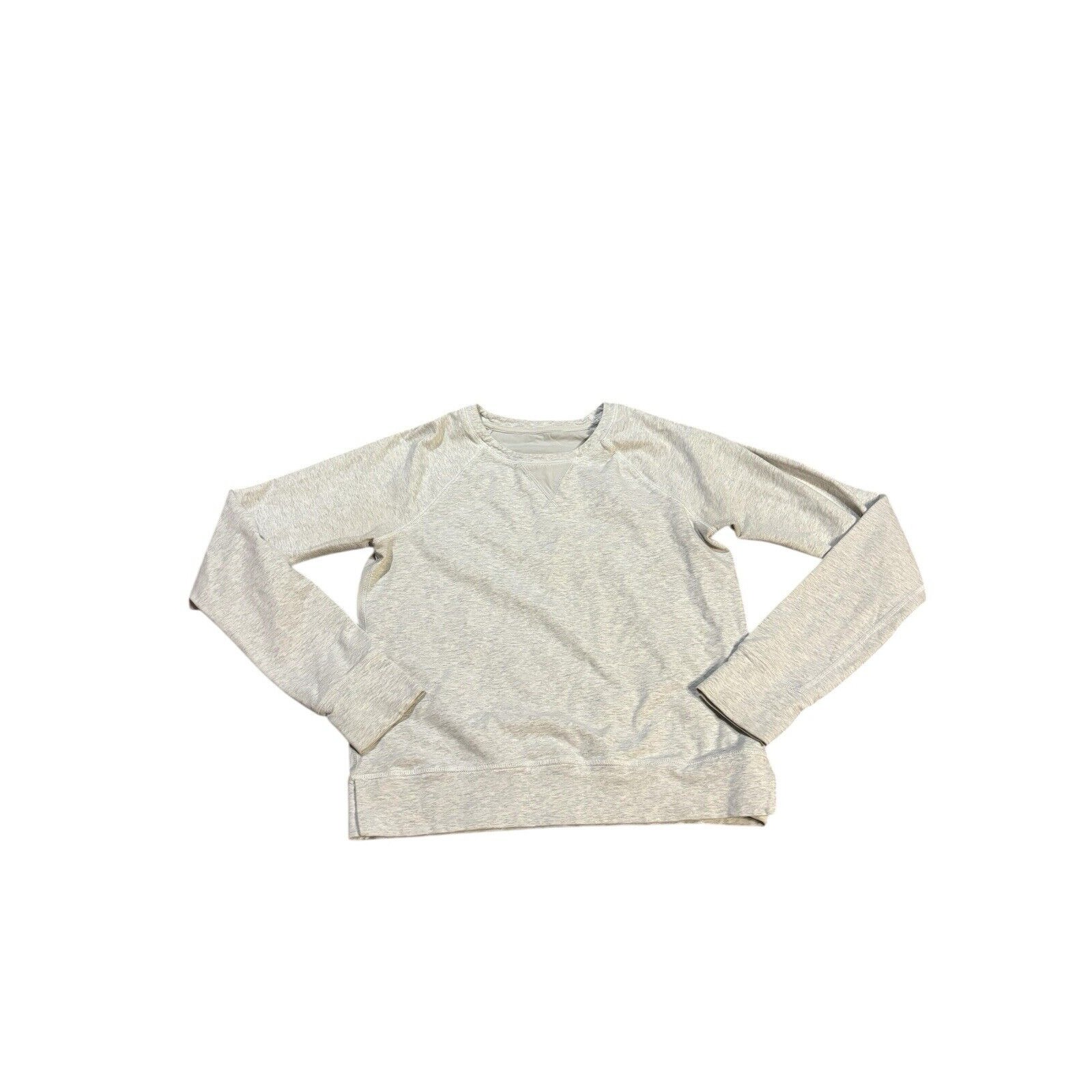 Lululemon Crewneck Sweatshirt Heather Grey Size Large Activewear Preppy