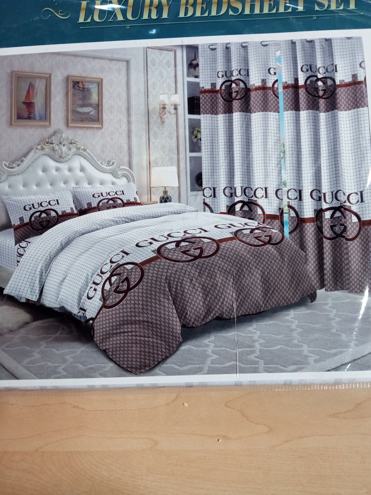 6 piece Customized Bedsheet Set *(KING)