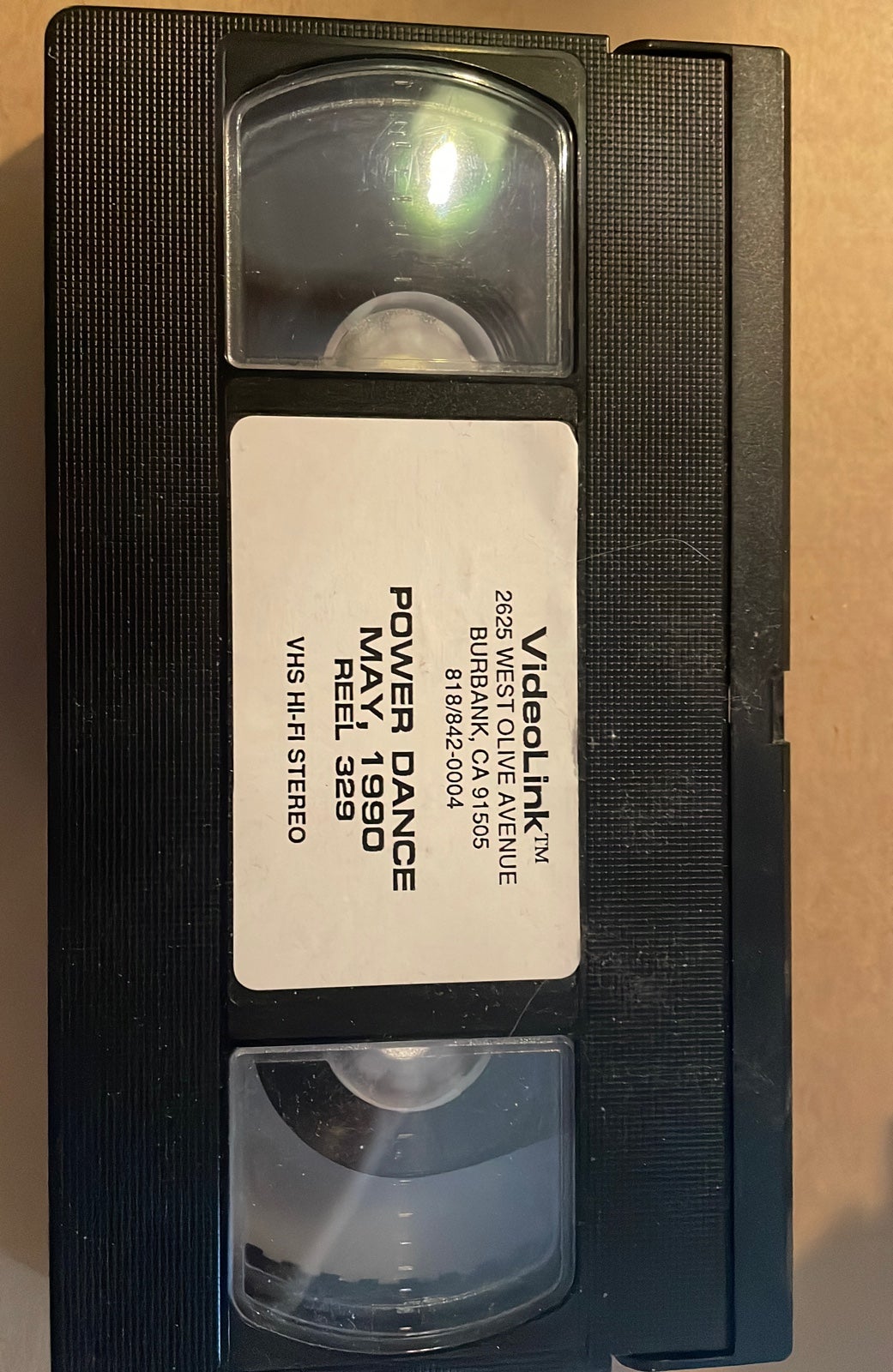 Videolink power dance May 1990 reel 329 VHS