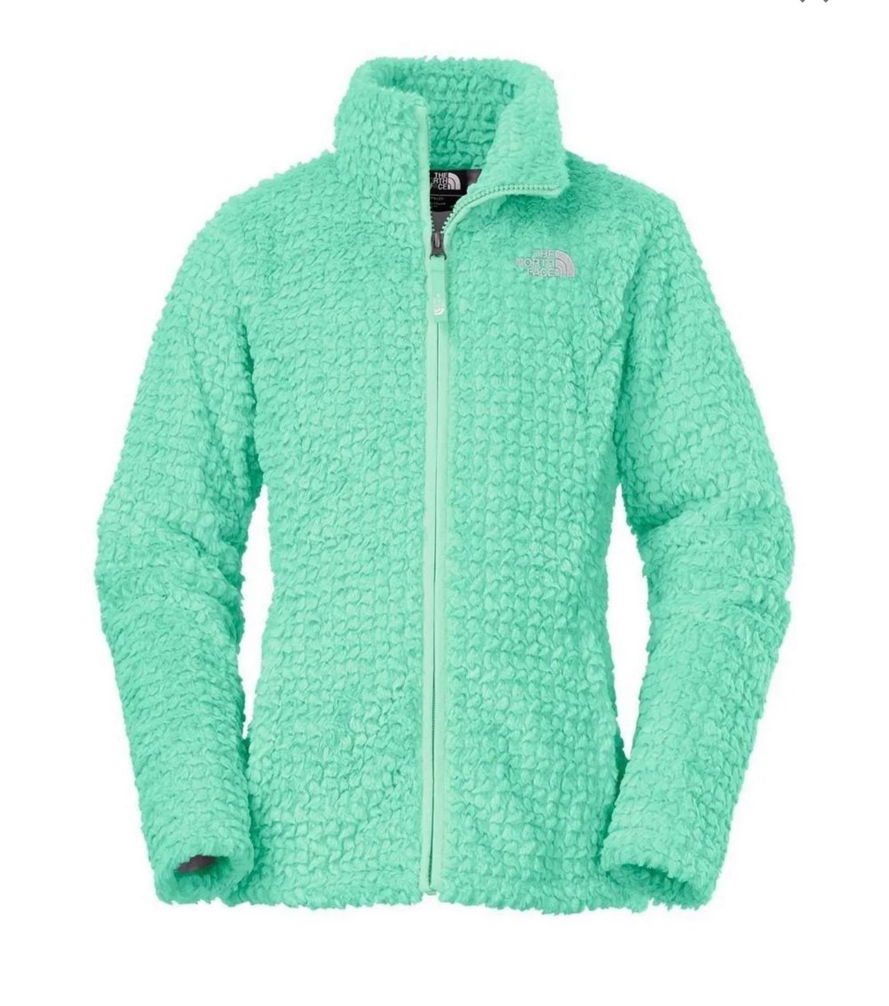 The Northface Girls Laurel Fleece Full Zip Jacket Size Medium