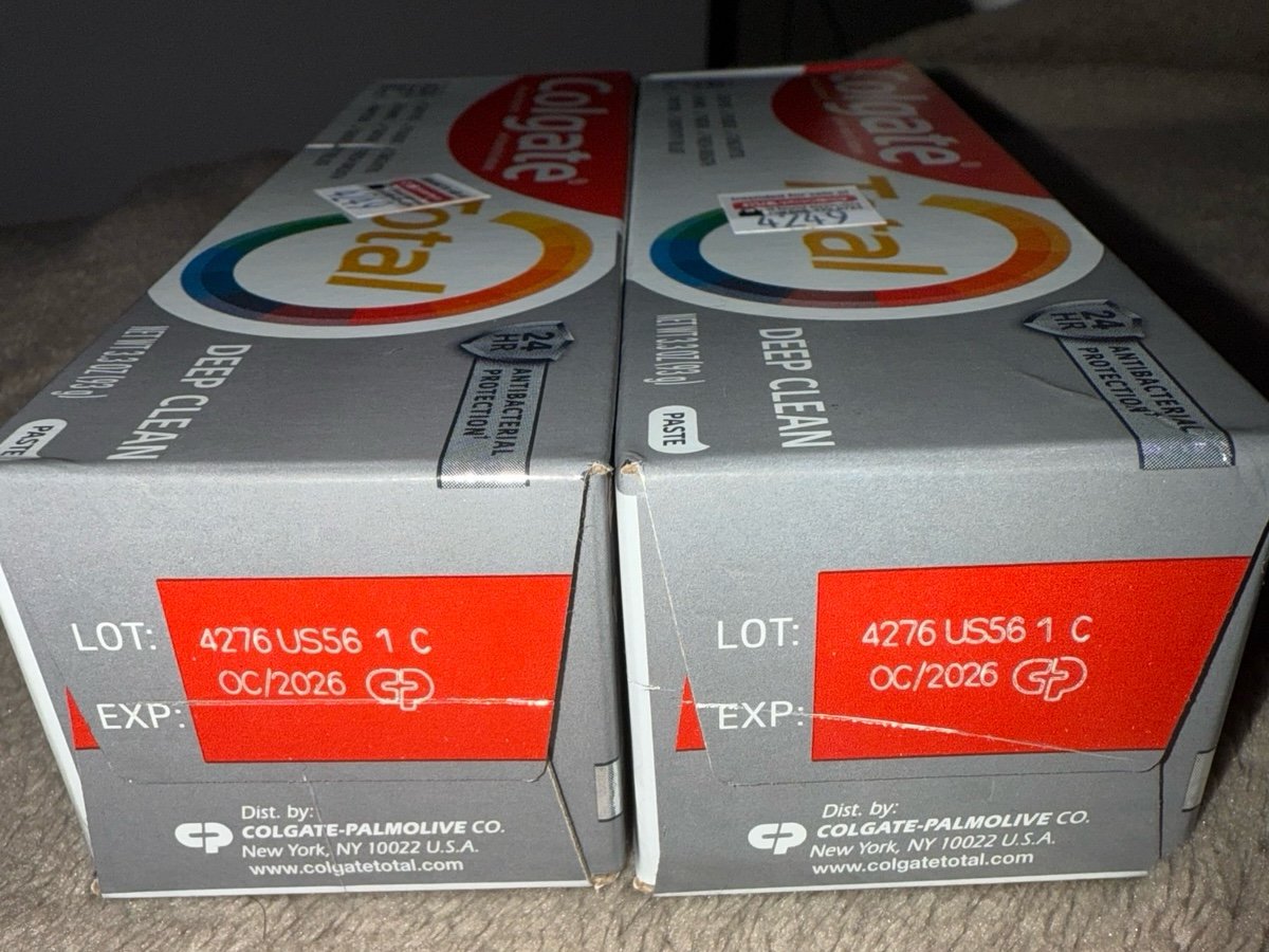 Colgate Total Toothpaste - detail