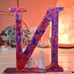 Letters & Crystals! Letter N & Selenit