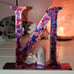Letters & Crystals! Letter N & Selenit
