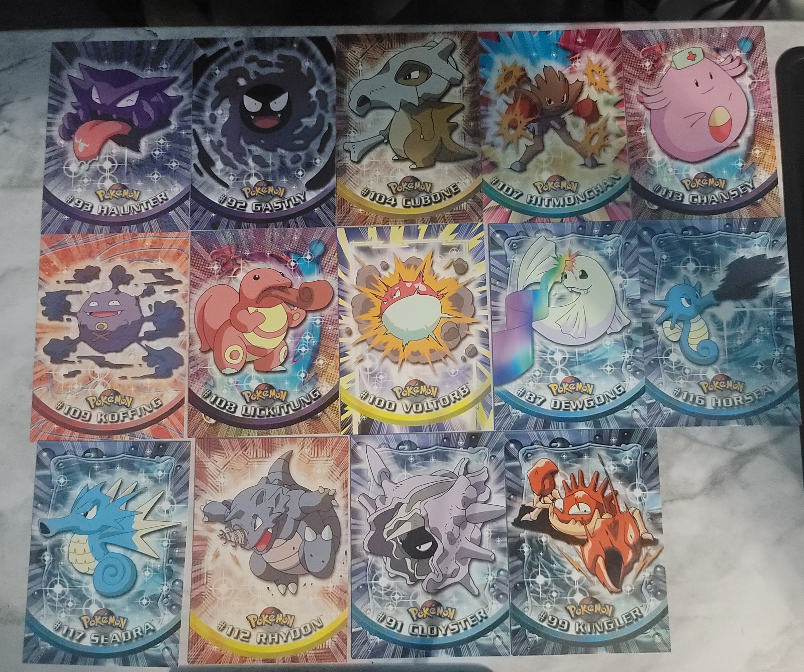Topps Pokémon trading card lot