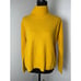 Goodthreads Women's Wool Blend Knit Thick Turtleneck Sweater Yellow Mustard L