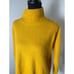 Goodthreads Women's Wool Blend Knit Thick Turtleneck Sweater Yellow Mustard L