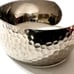 Sterling Silver 925 USA Hammered Cuff Bracelet Excellent Condition 7