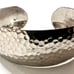 Sterling Silver 925 USA Hammered Cuff Bracelet Excellent Condition 7
