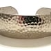 Sterling Silver 925 USA Hammered Cuff Bracelet Excellent Condition 7