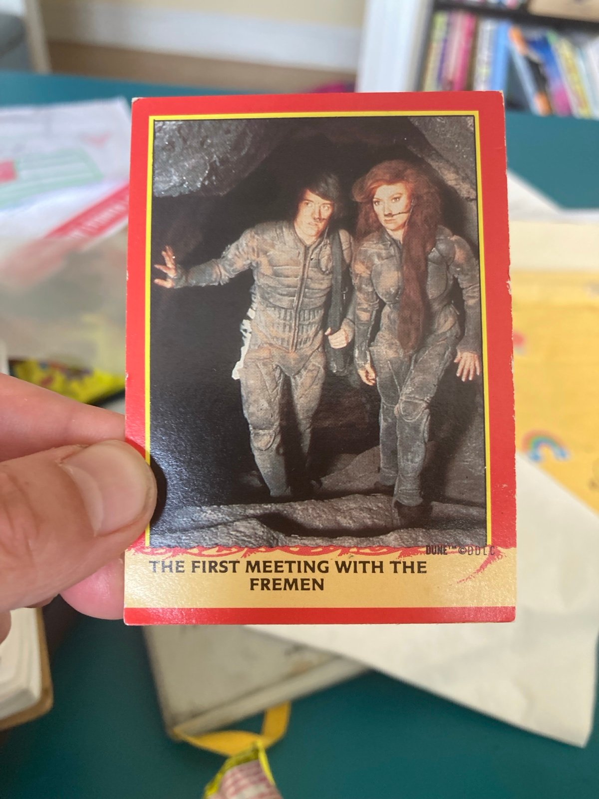 Dune trading card from 1984