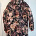 Filling pieces womens puffer parka jacket size L