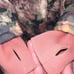 Filling pieces womens puffer parka jacket size L