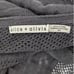 Alice + Olivia Sheer Linen Crochet Mesh Lightweight Cardigan Kimono Black Size M
