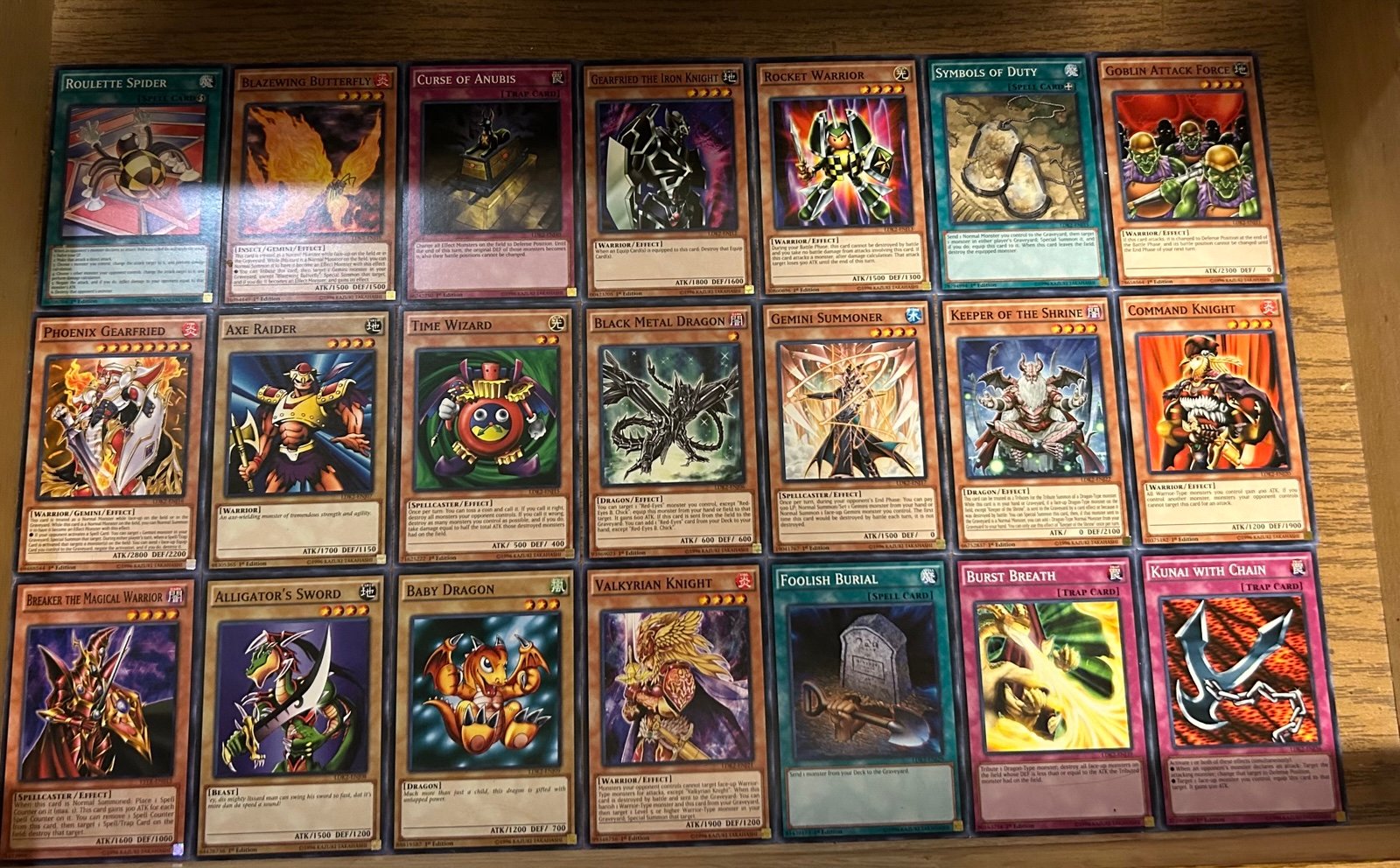 Yugioh cards