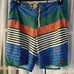 Patagonia Men’s Printed Stretch Planning Board Short Size 34 Inseam 20”