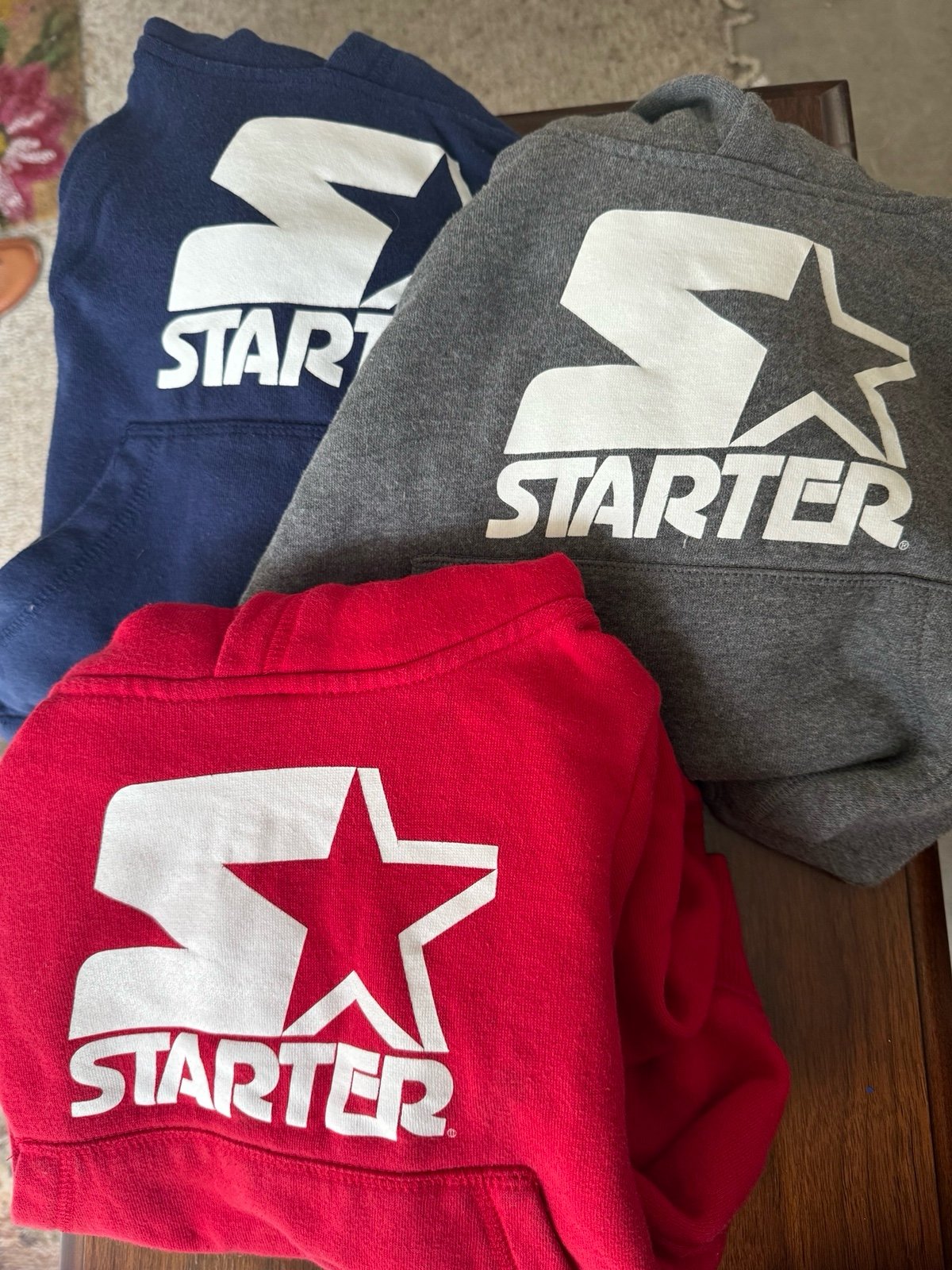 Starter hoodies