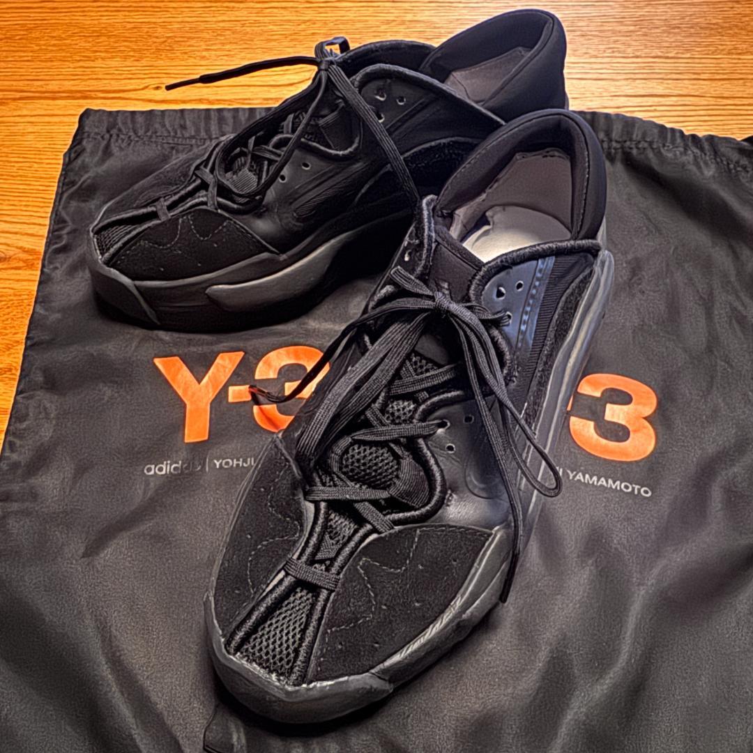 Y-3 adidas YOHJI YAMAMOTO chunky sneakers, size 23.0