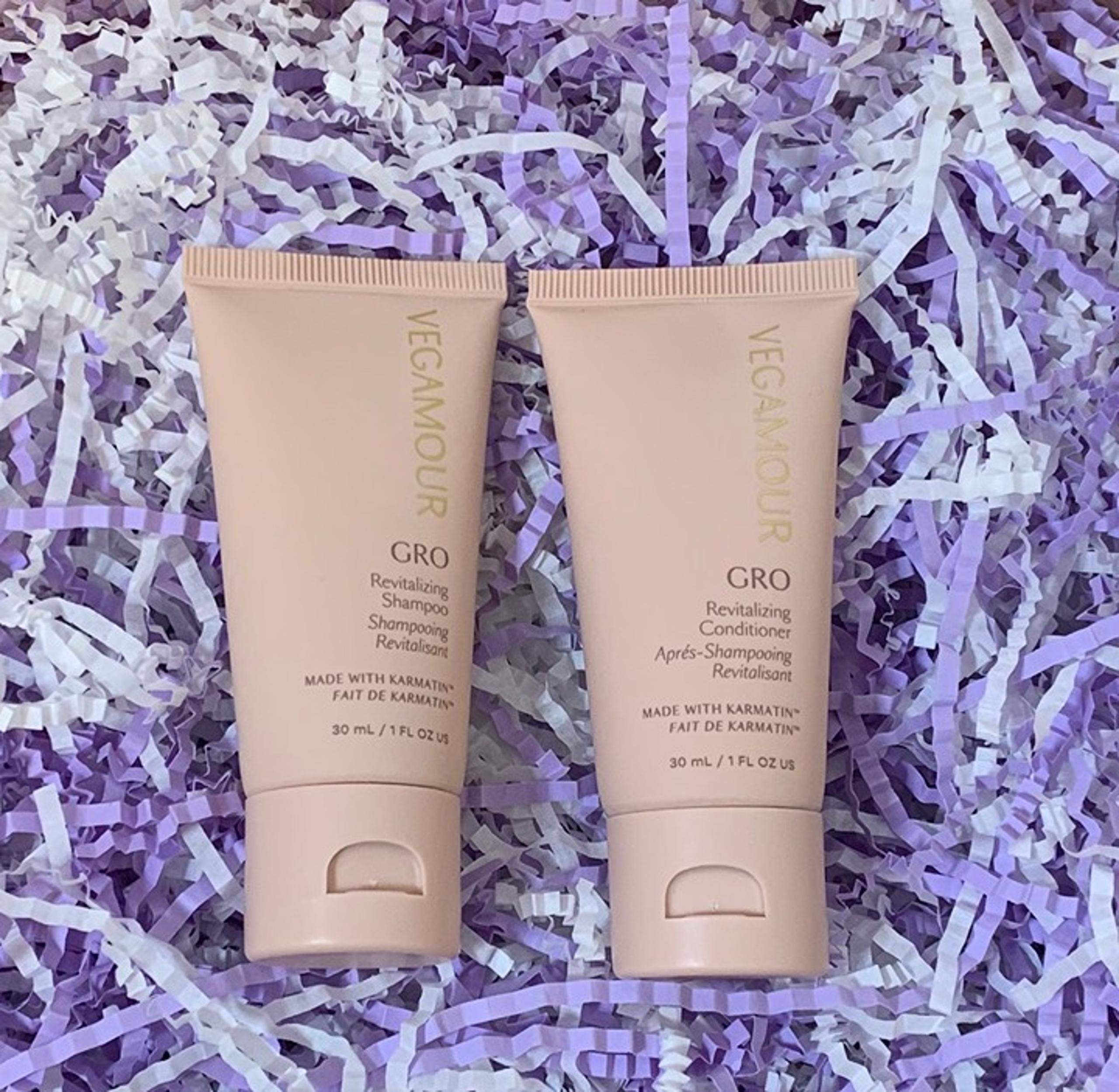Vegamour Gro Revitalizing Shampoo & Conditioner Set 1 oz Each SEALED