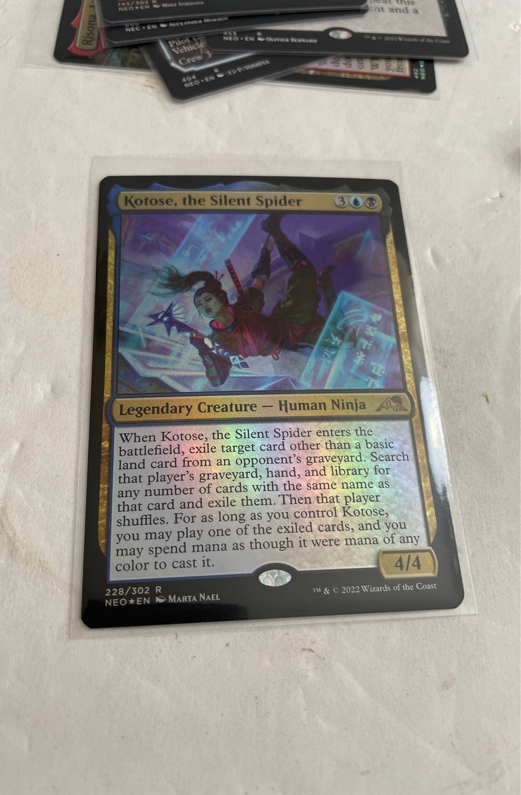 Neon destiny KAMIGAWA FOIL RARE