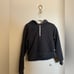Vuori Restore Half Zip Hoodie Washed Black Size XS