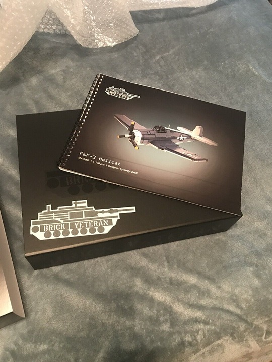 brickmania brick veteran F6F-3 Hellcat