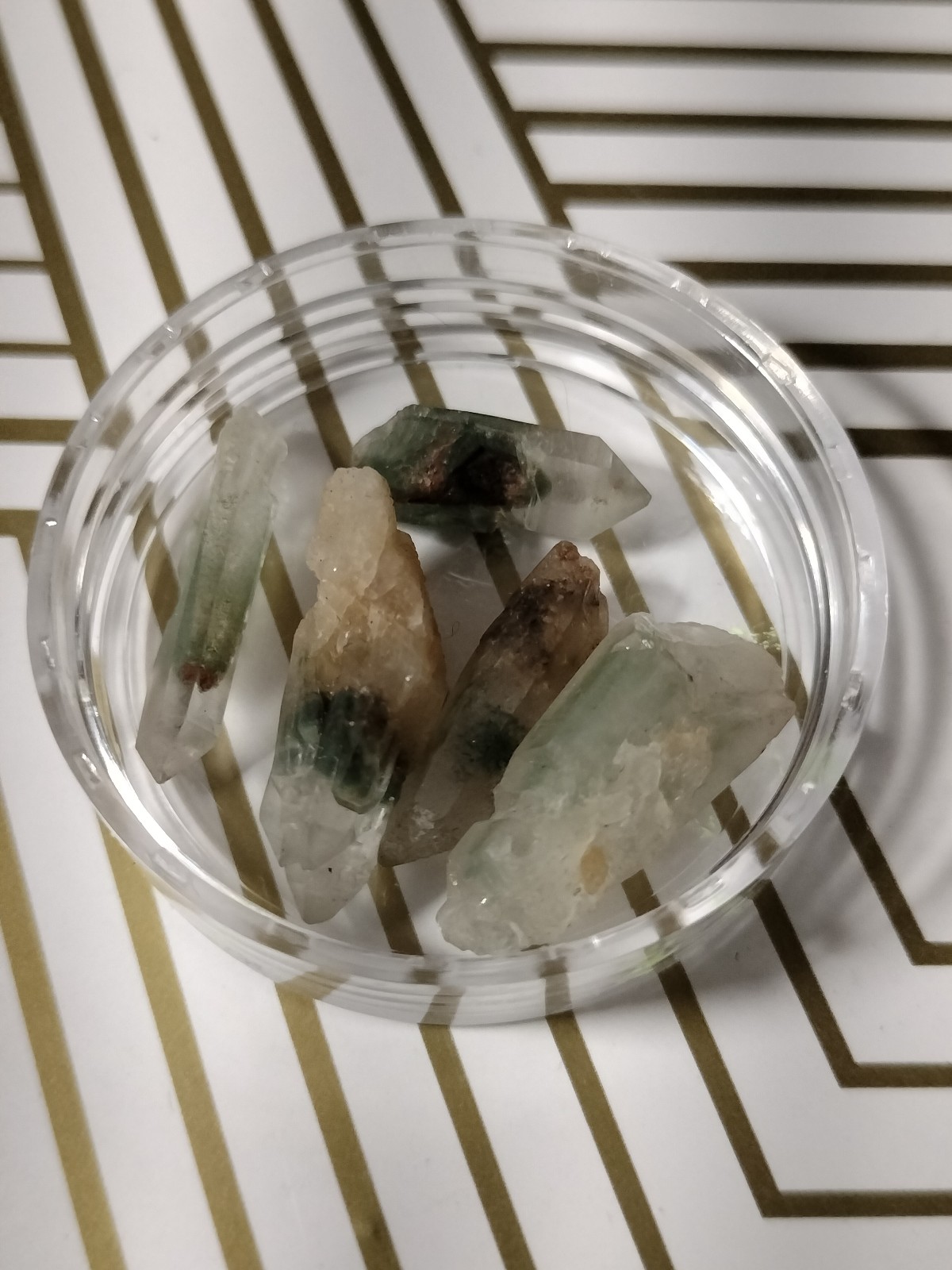 Green Chlorite Phantom Quartz Bundle (G)