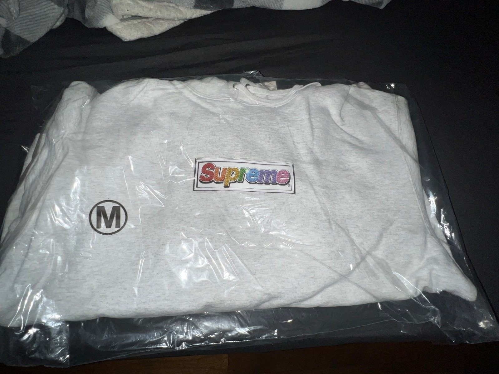 Supreme Box Logo Hoodie in Grey