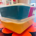 Vintage Pyrex Primary Refrigerator Set 1947-1965
