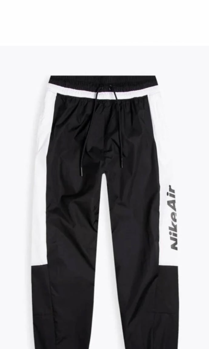 Nike Air® Woven Ripstop Color-Blocked Joggers in Black CK4395-010 - Ⓢ *NWT!
