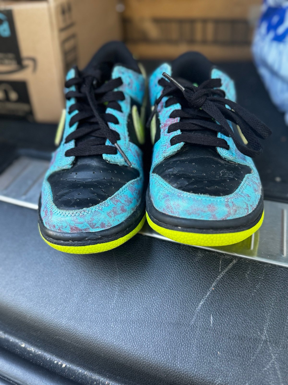 Nike Dunk Low SE Acid Wash Baltic Blue Volt