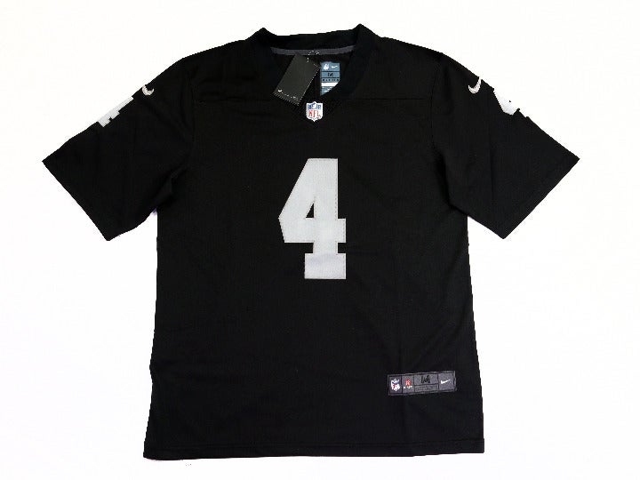 Nike NFL Black # 4 NFL Dry Jersey Short Sleeve