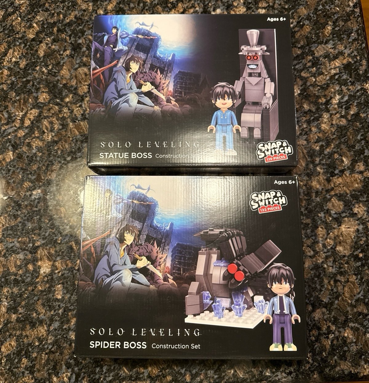 SEALED Solo Leveling Construction Set Bundle