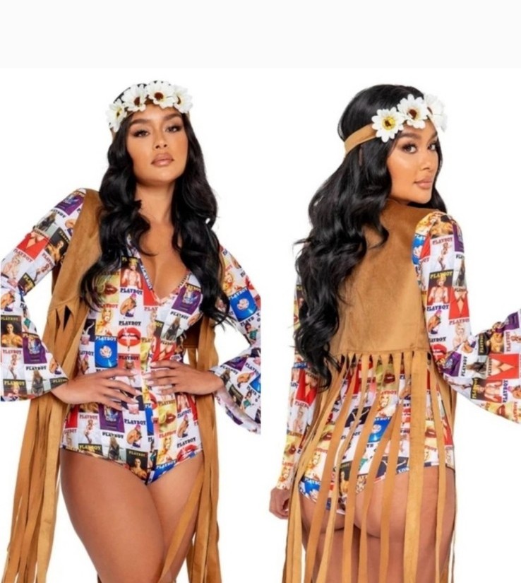 Playboy Women's Groovy Babe Costume