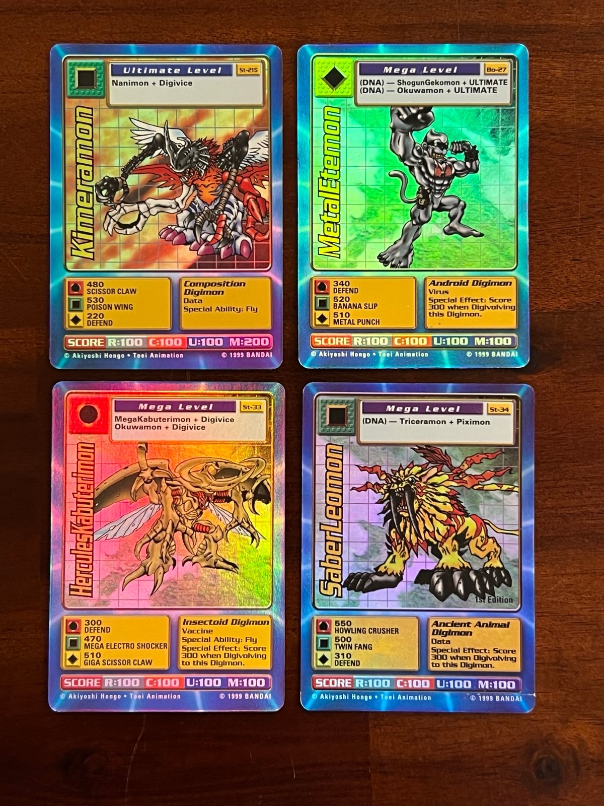 Digimon 1999 TCG Holo Bundle