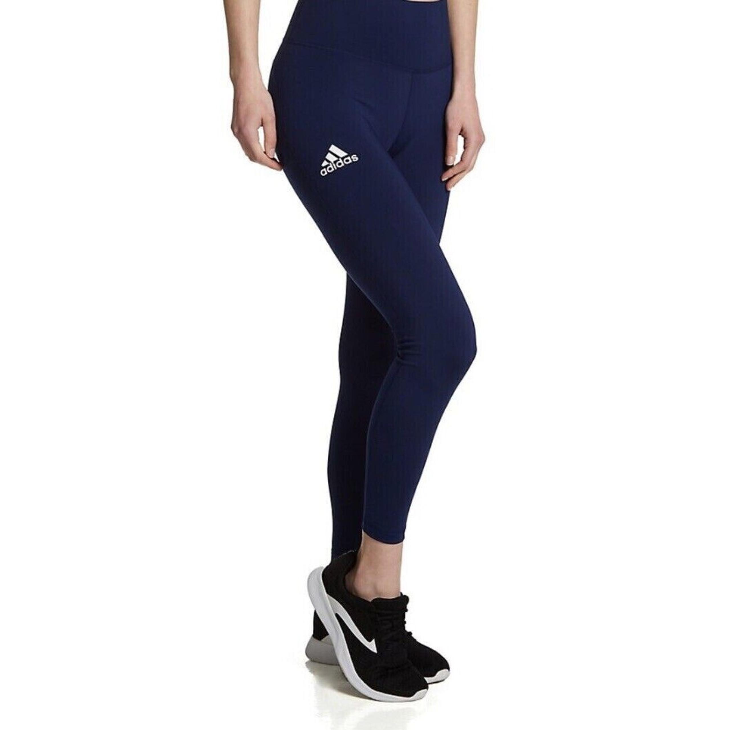 Adidas 7/8 BT Leggings Pants Navy Blue Women's Size X-Small - FM7714