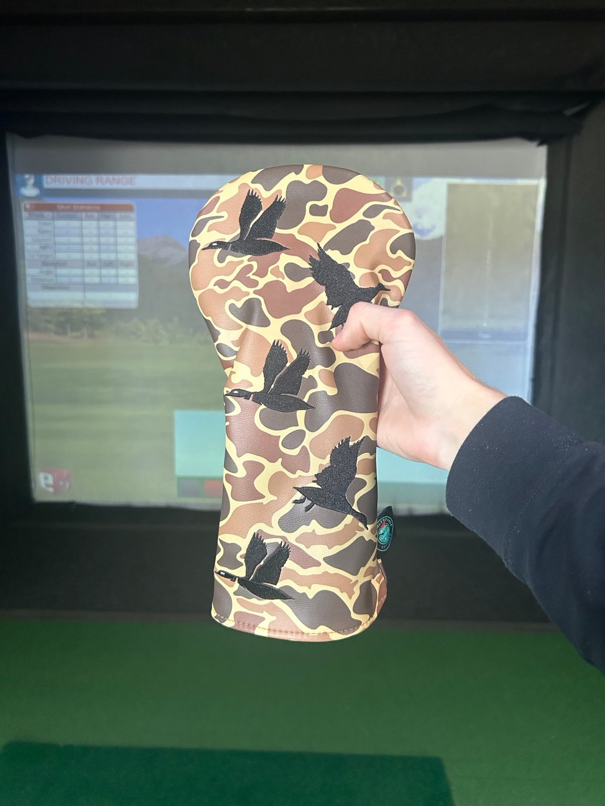Duck hunter golf driver headcover
