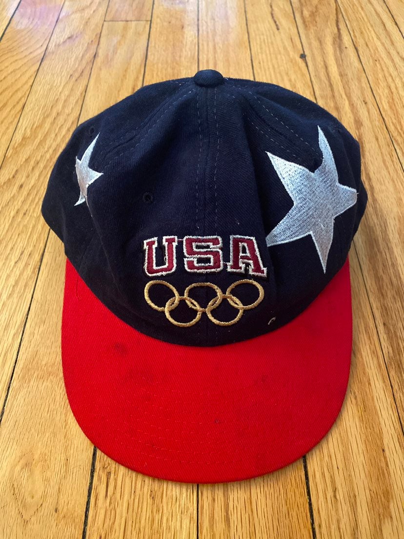 Vintage Champion USA olympic hat