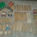 Thomas & Friends TWR Wooden Railways 3-Way Bridge Sodor Wood Co Track Lot Road